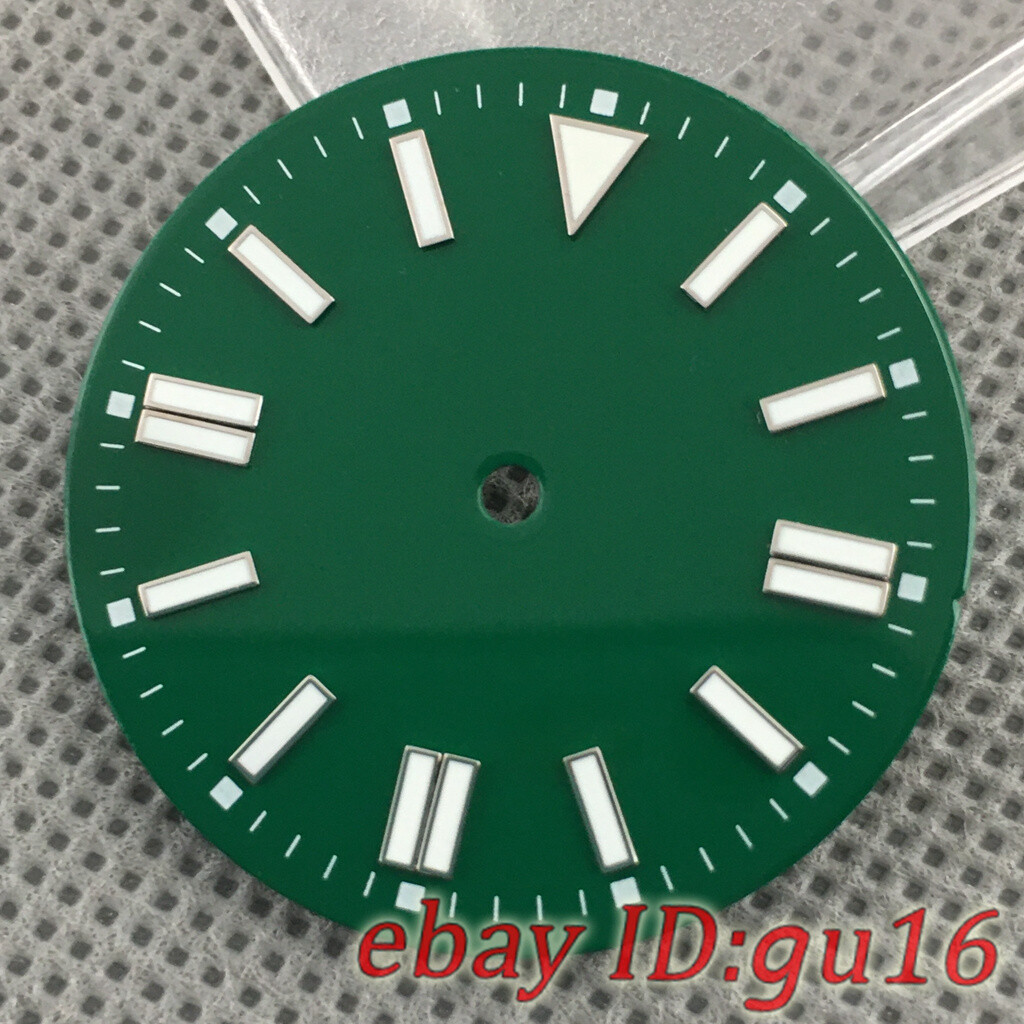 28.5mm/31mm Black blue green Watch Dial fit NH35 NH36 ETA 2824 2836 Miyota 8215