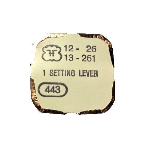FF FHF FONT Fontainemelon 26 261 261-2 26C 27 271 Set Lever watch part #443/304