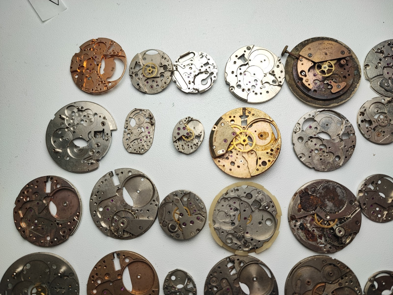 mix Watch Main Plate platinum lot as fhf fe eb harley brac fef eta bfg ut others