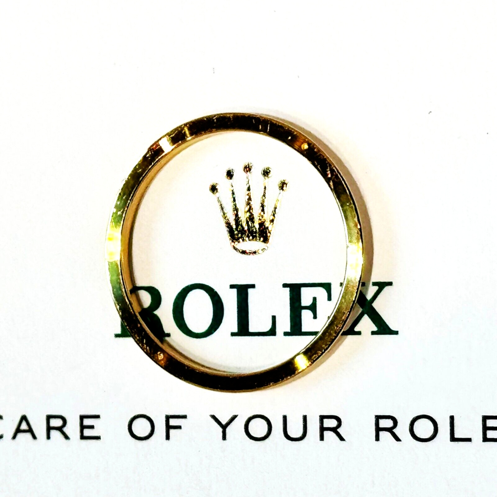 Genuine ROLEX 18k Yellow Gold 26mm Smooth Bezel for Datejust 69163 79163