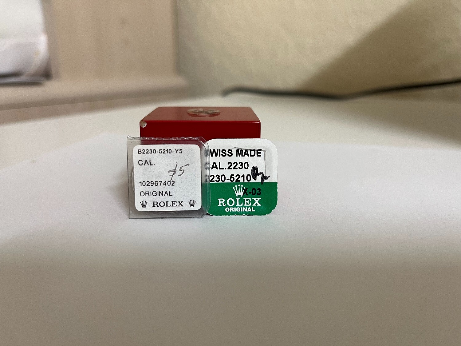 Genuine Rolex Screw for Crown Wheel 2230 2235 5210 NEW 1 per order