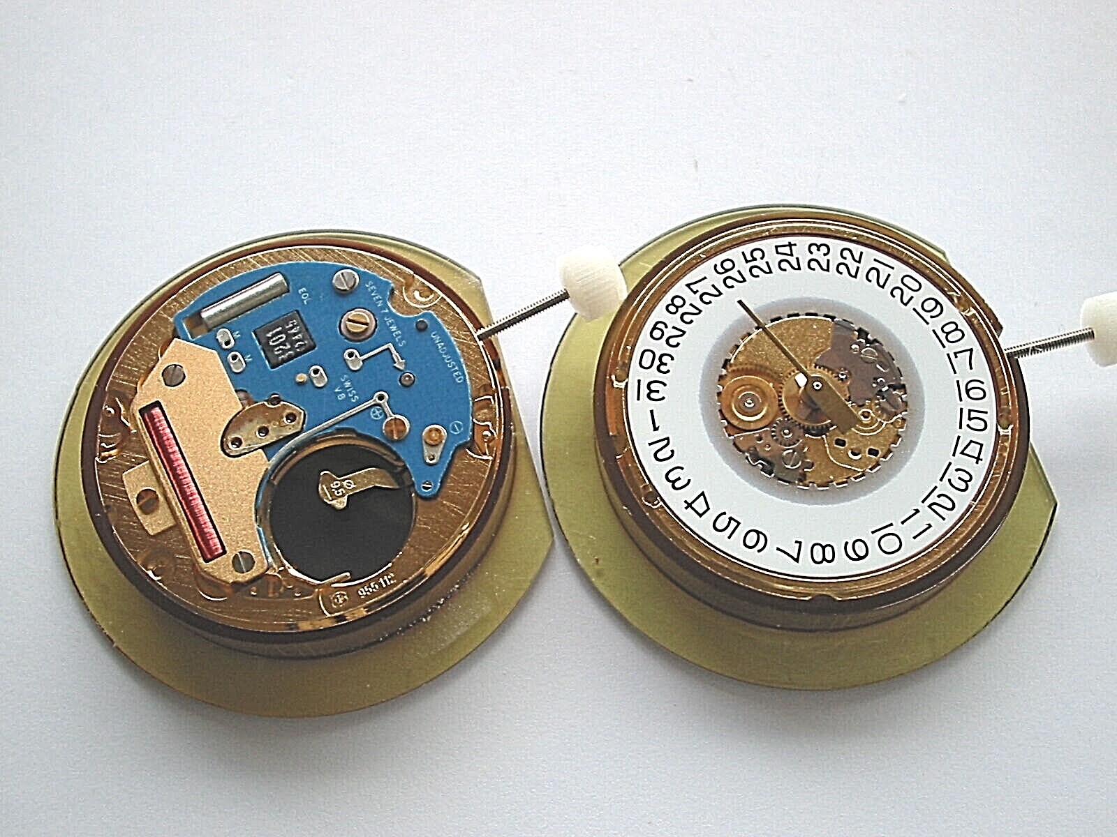 ETA 955.112; new original version watch movement with date & 2nd hand Swiss Made