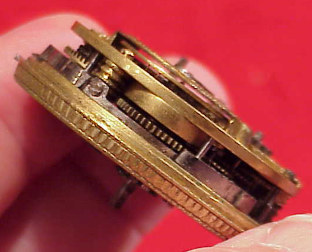 VERGE FUSEE 44MM JON ENBERGER 1792 LAUFEN GERMANY REPEATER POCKET WATCH MOVEMENT