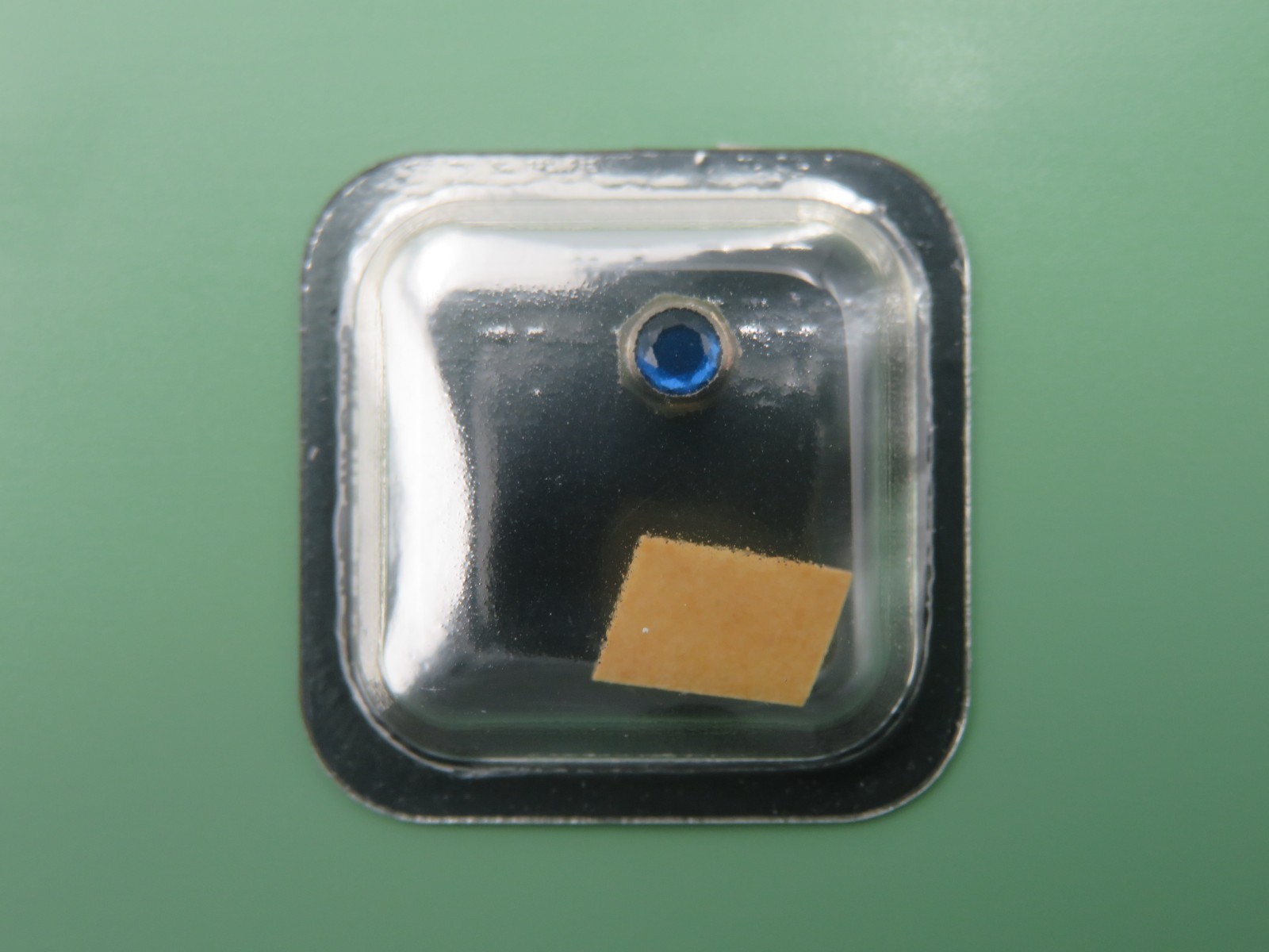 Cartier Santos PM Steel Crown Blue Cabochon 622 99053 VC070187 NOS Genuine Part