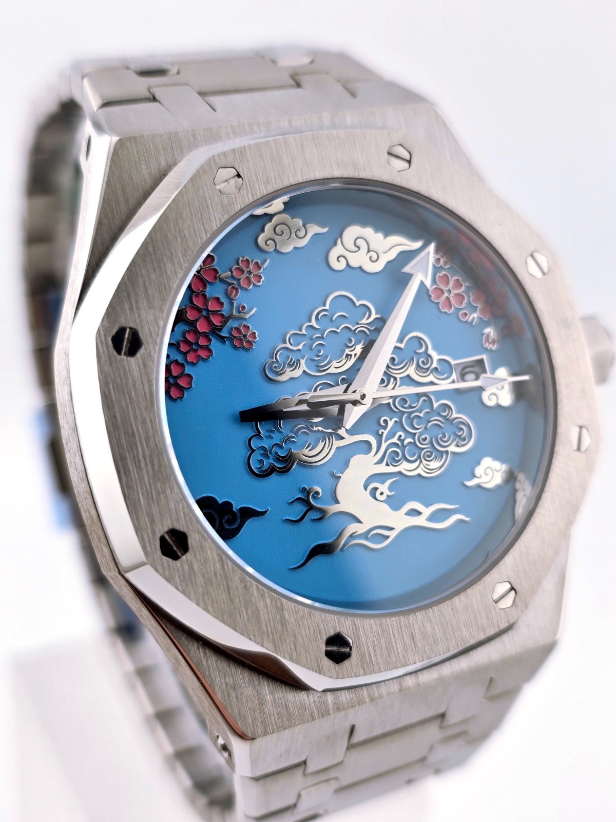 Custom-Made Laser Engraved Watch Dial | Bonsai – Order any designsize