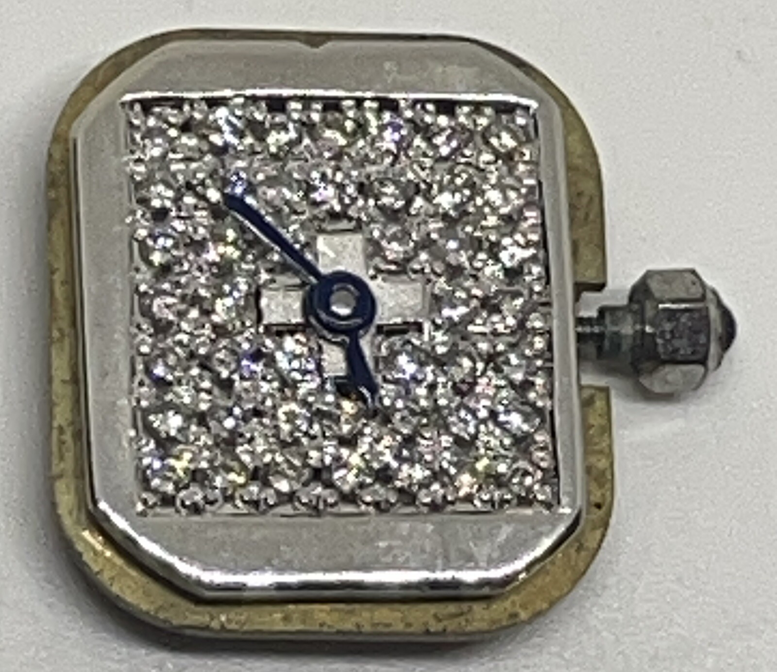 RONDA MOVEMENT Diamond Dial 4 Jewels Swiss Does Not Run