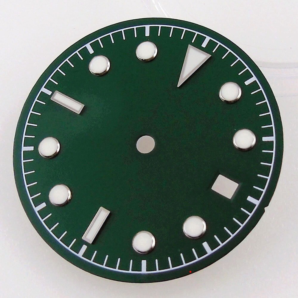 30.5mm Black Blue Green Watch Dial Fits NH35 NH36 MIYOTA 8215 821A 8205 Movement