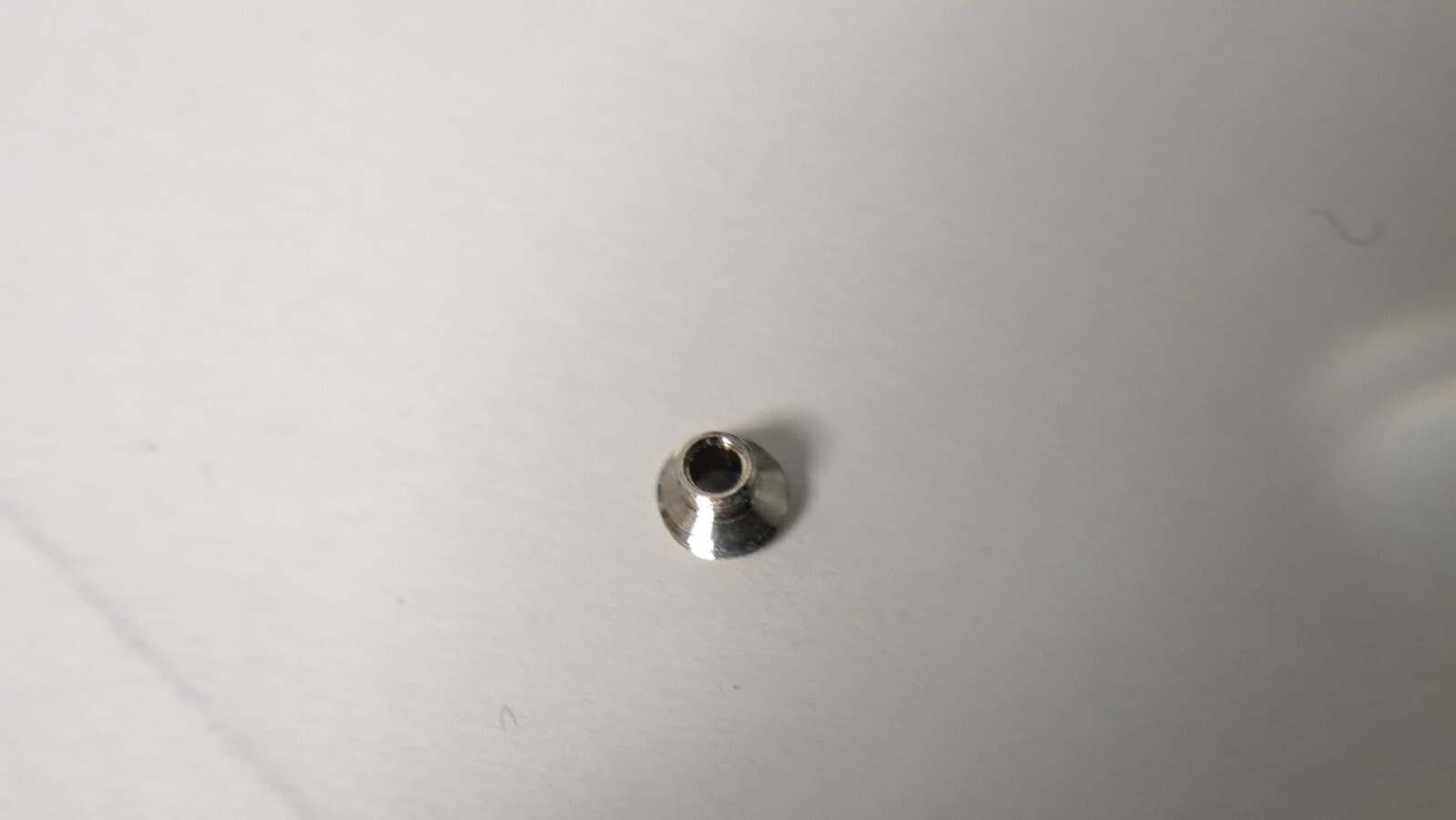GENUINE ROLEX STEEL CROWN TUBE 3.8mm diameter, 3.2mm high, no O ring
