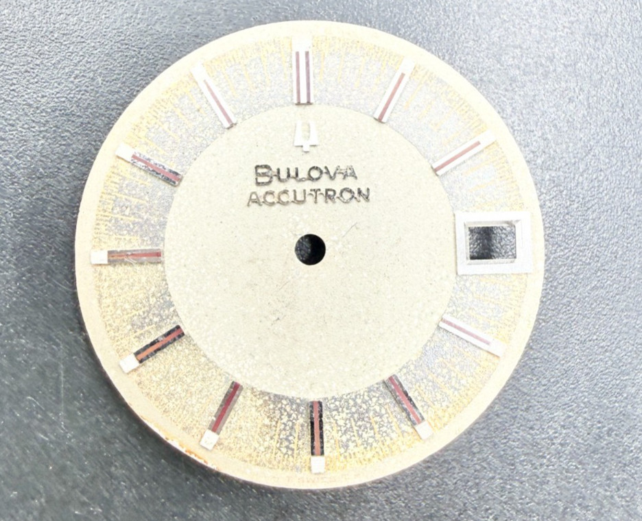 Vintage Bulova Accutron 218 Sputnik Watch Dial