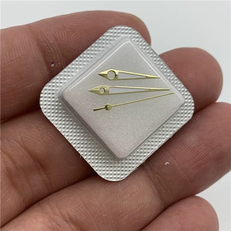 1 Set New Green Luminous Watch Hand Set For NH35 NH36 Silver Gold Rose Gold