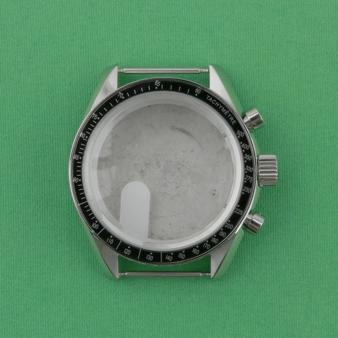 Stainless Steel Watch Case for Moonswatch VK63 VK68 40mm Silver Case Kit Quality