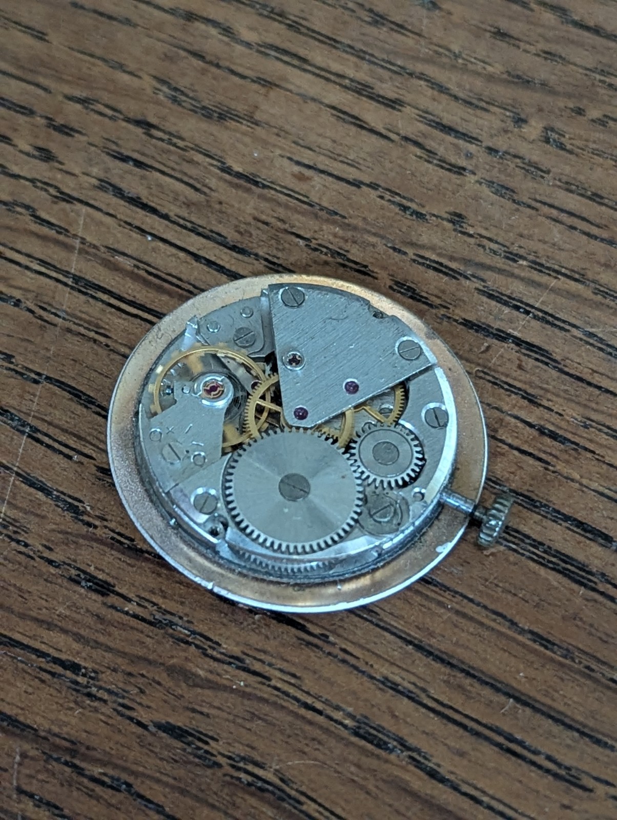 Sekonda 17 Jewels Watch Movement / Dial / Hands, Ticking #S637