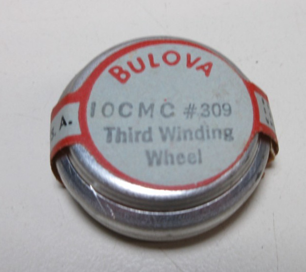 BULOVA THIRD WINDING WHEEL 10CMC #309 WATCHMAKER REPLACEMENT PART #152