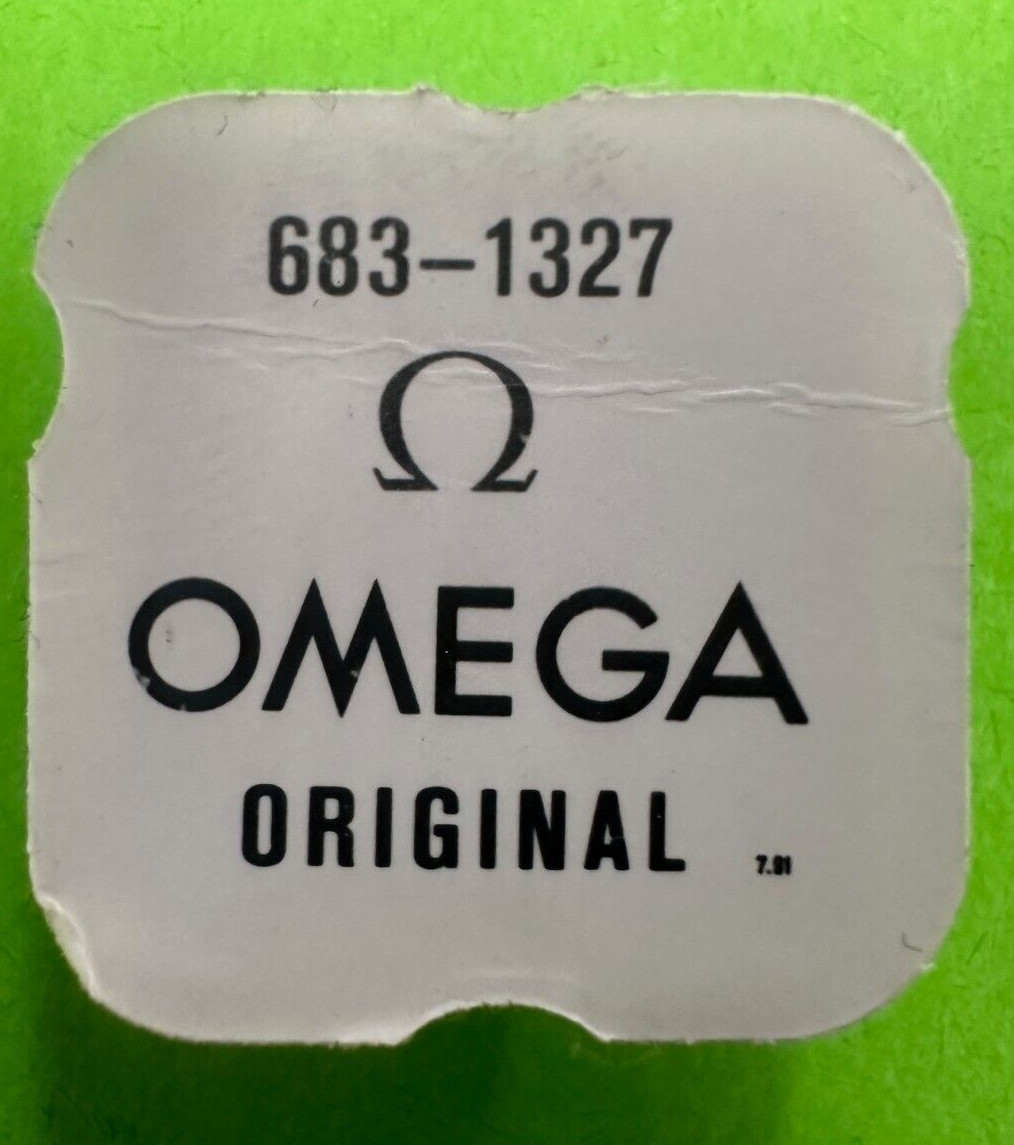Omega 683 Part 1327 Balance Wheel Complete Genuine New Swiss