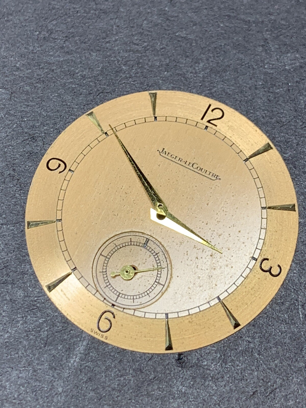 Genuine Jaeger lecoultre JLC Salmon Cal. 428 Dial And Hands