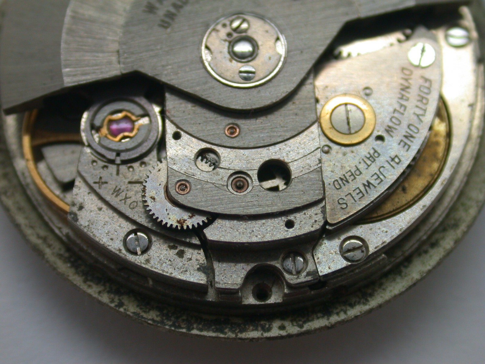 WATCHMAKERS – WALTHAM 41 MOVEMENT – VINTAGE PARTS – 32MF10