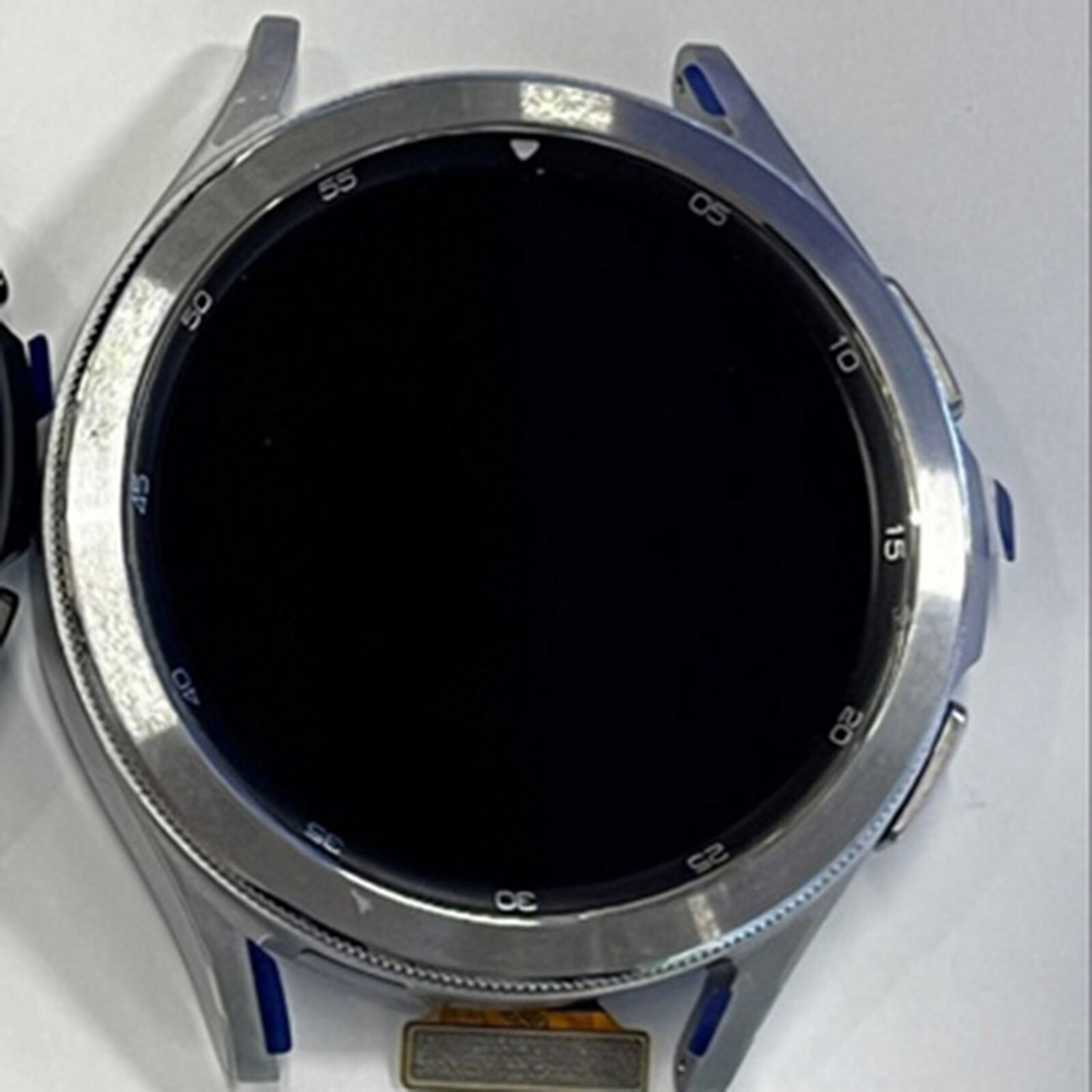 LCD Display Screen w/ Frame w/ Battery Cover for Samsung Galaxy Watch4 Classic