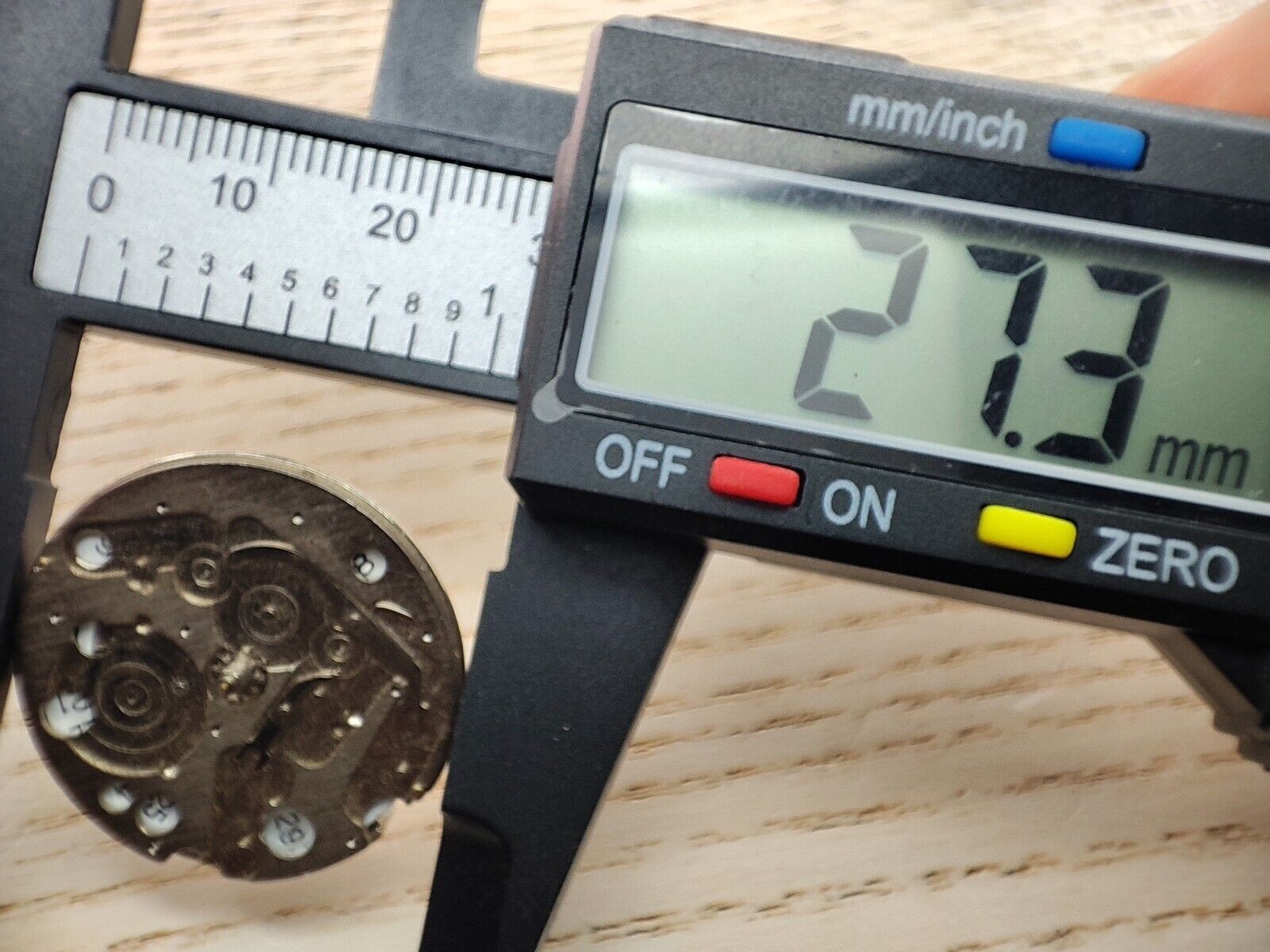 TechnoMarine Automatic Watch movement – 27.3 mm – for parts and spares