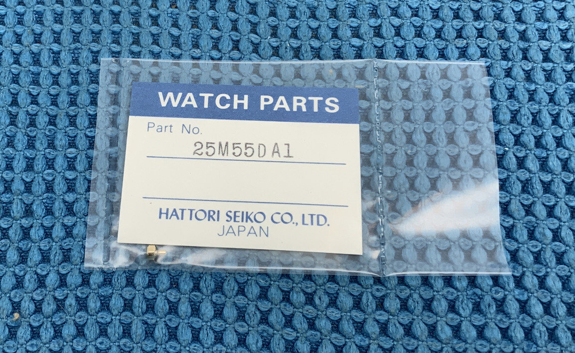 SEIKO crown 25m55da1 Original New Old Stock. 22m-30n L