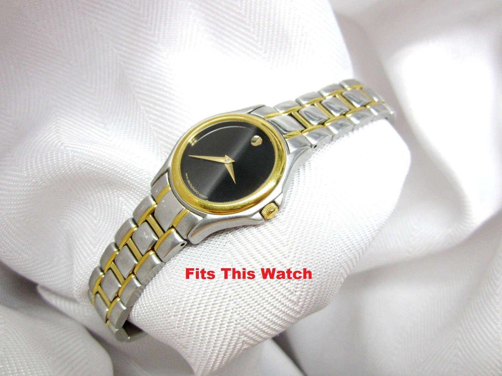 Movado Museum Women’s Two Tone Watch Sizing Link 81 E4 0823