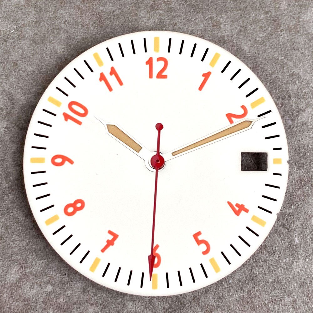 Black White Blue 29mm Sterile Watch Dial fit NH35 NH38 NH70 NH71 NH72 Movement