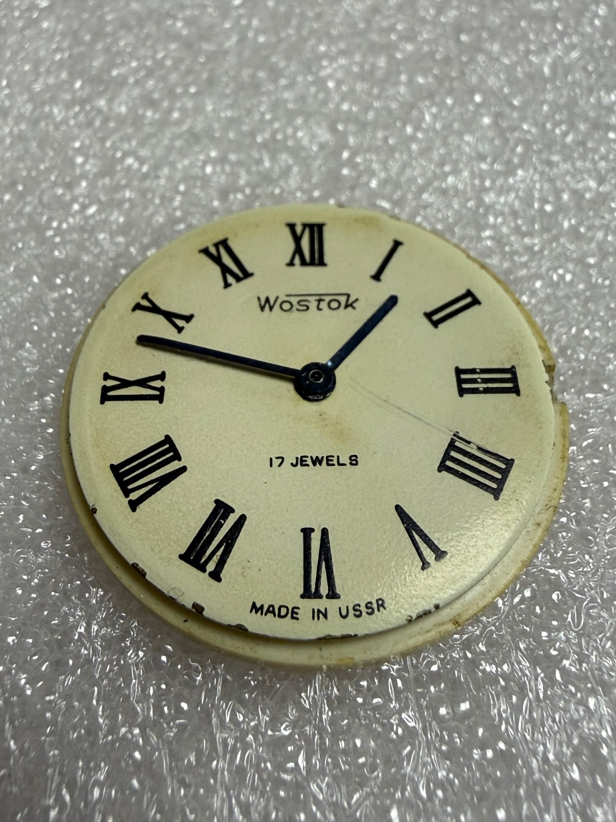 Watch movement USSR Vostok Cal.2409A plus Dial.For parts.
