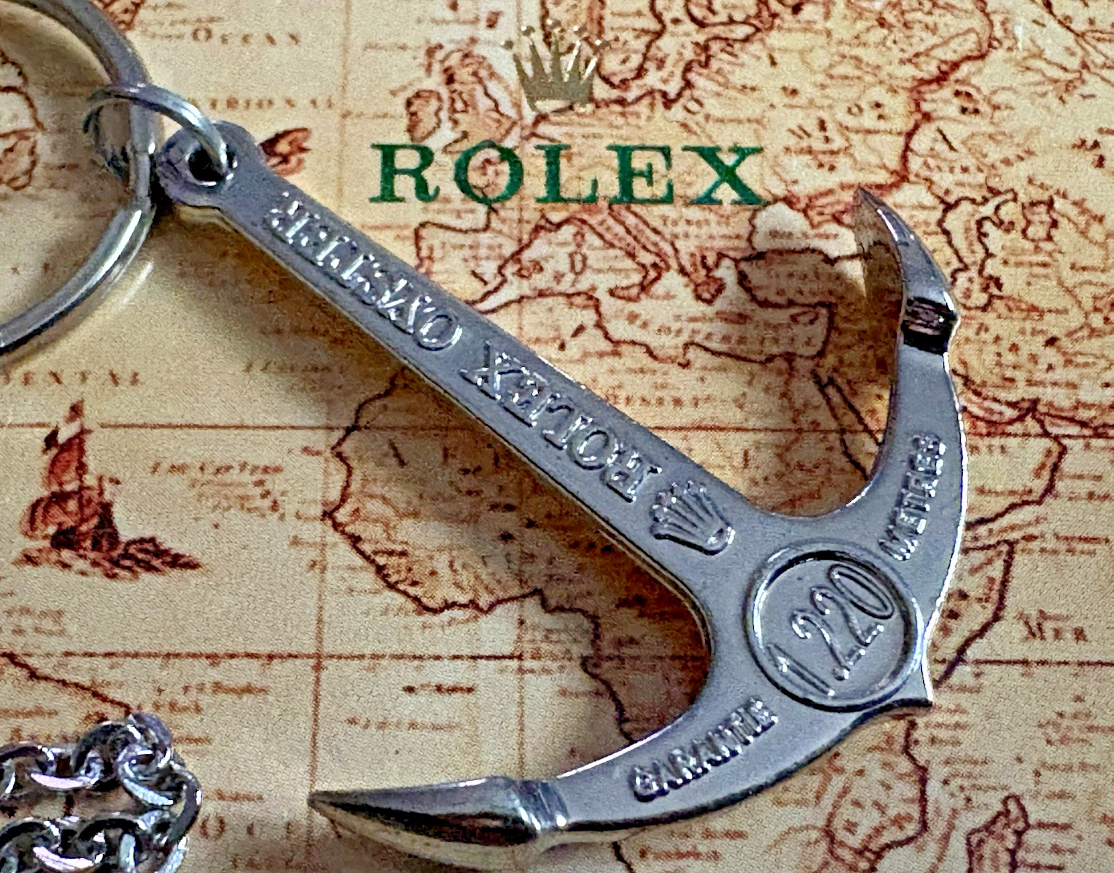 ROLEX SEA DWELLER Anchor 1220 Metres 4000 Ft 16600 16660 TRIPLE SIX SEADWELLER