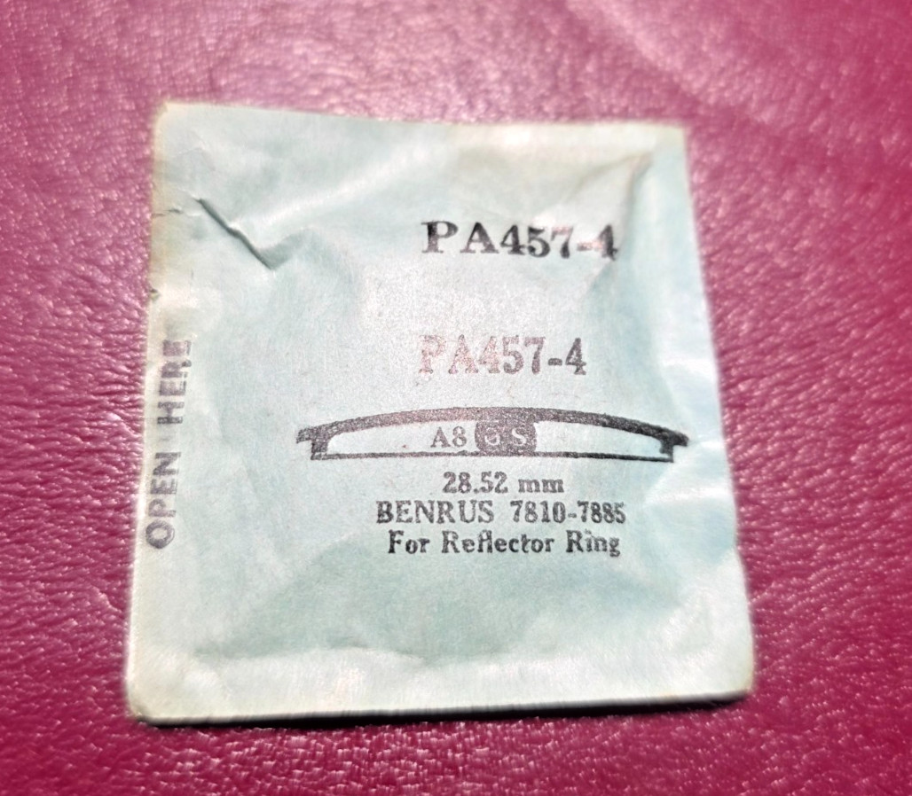 GS Round Replacement Crystals PA Series Benrus Watches PA457-4 28.52 mm