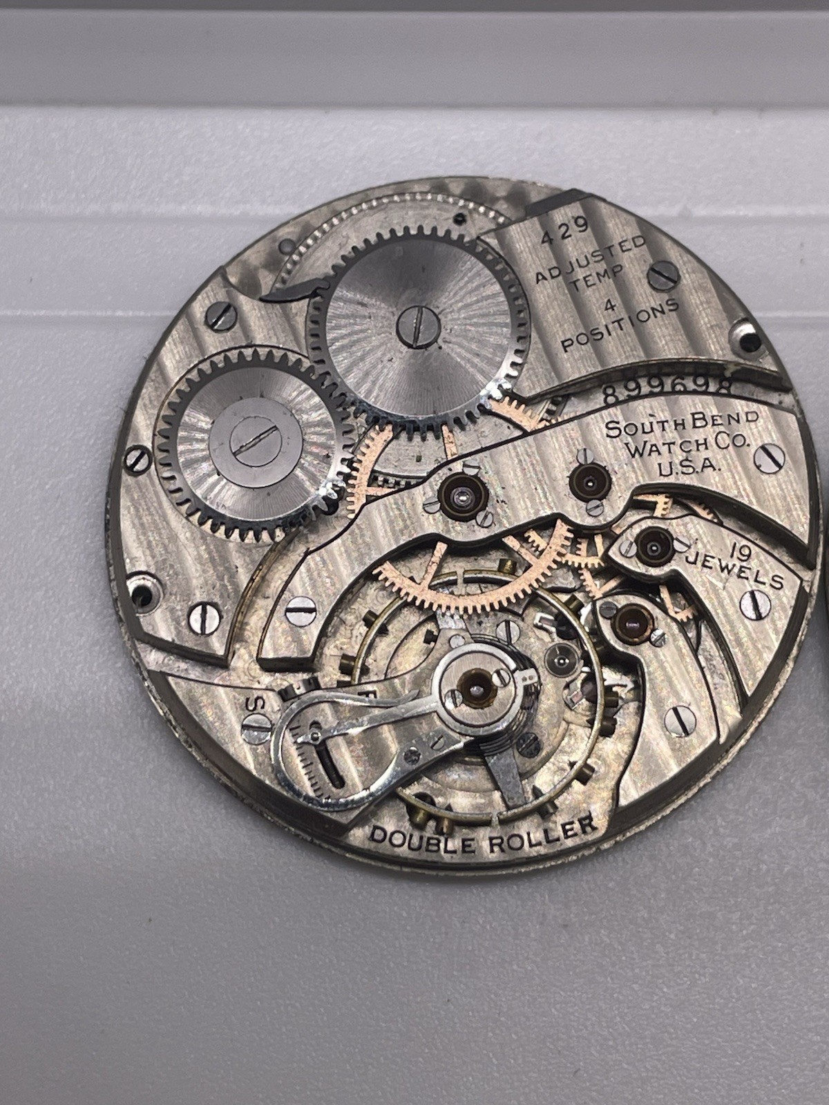 Lot of Pocket Watch Movements Rockford, South Bend & More Parts Lot.