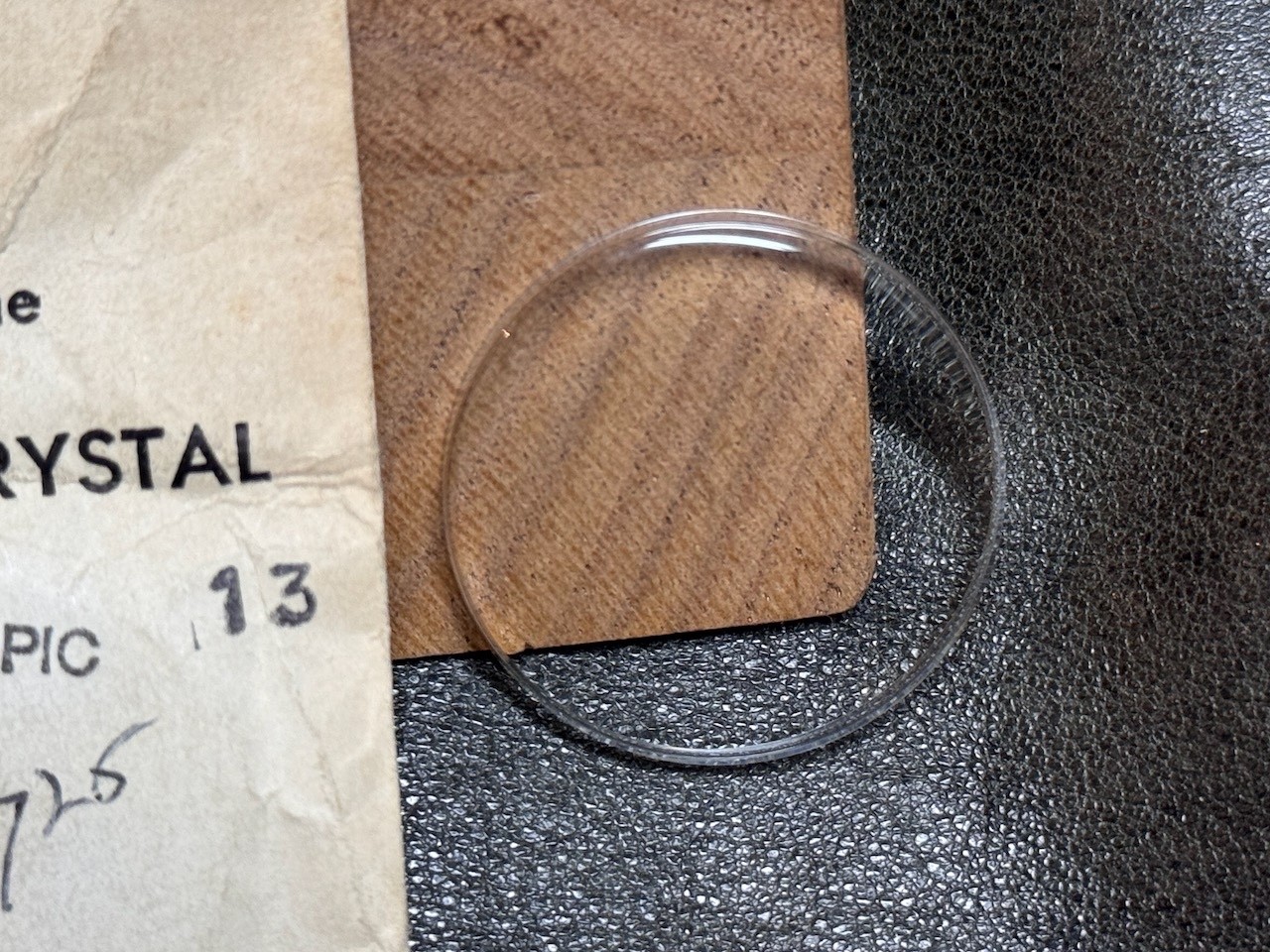 Genuine Rolex Tropic 13 watch crystal to ref. 5502 5516 6594 7926 7963 7965 7967