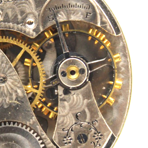 1911 ELGIN POCKET WATCH MOVEMENT 15951605 GRADE: 303 12s 7j (BF2)