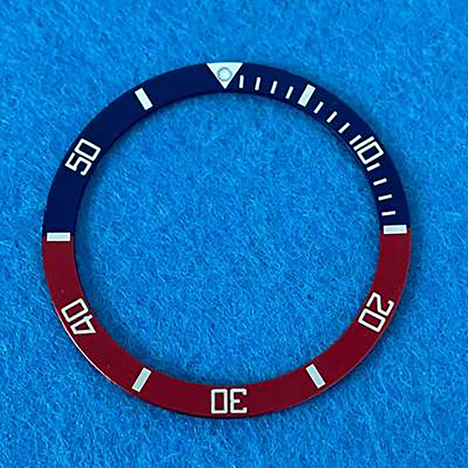 39mm*32mm Aluminum Flat Watch Bezel Insert Ring for Mens Watch Upgrade Parts