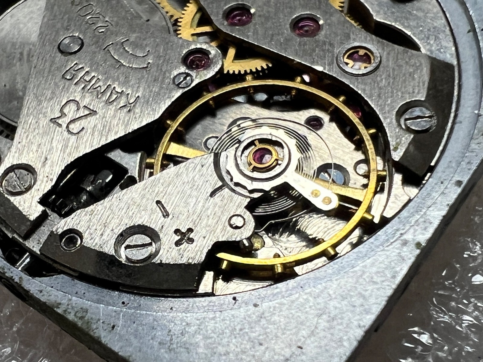 Watch movement USSR Raketa Cal.2209 plus Dial. For parts .