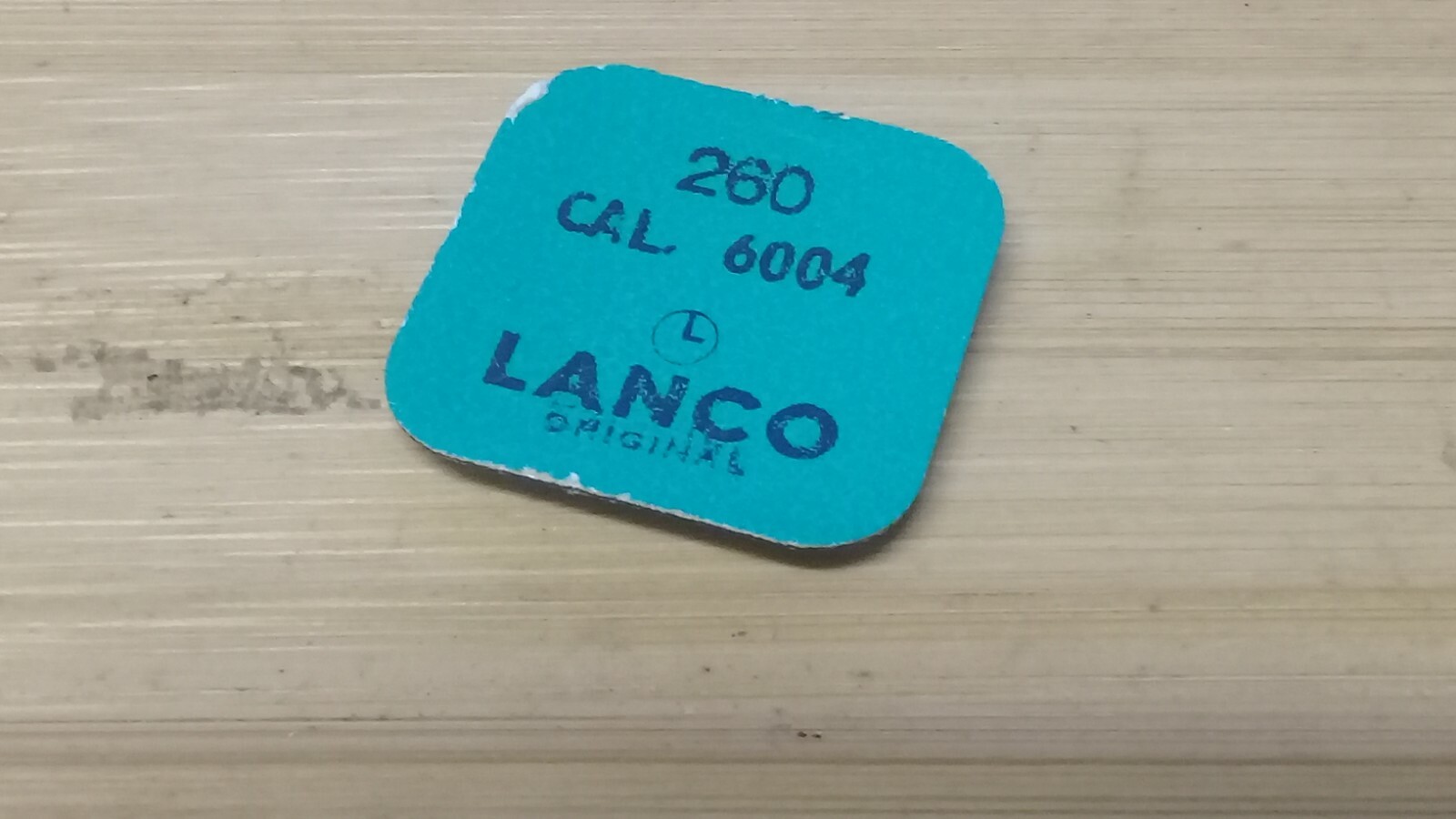Lanco / Langendorf 6004 – MINUTE WHEEL – Part 260 – 10.5”’ (TC716)