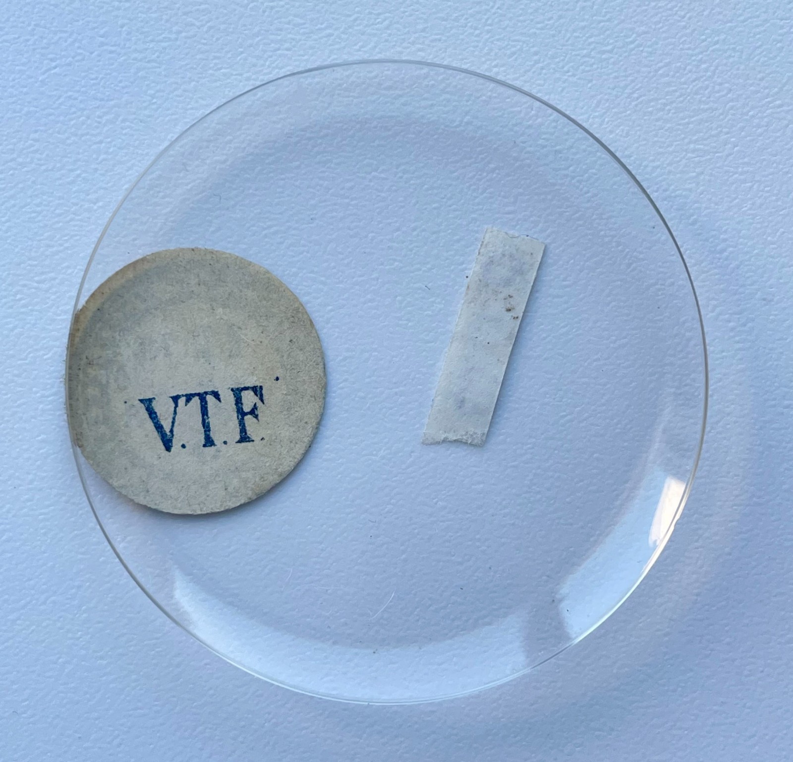 VTF Round Domed Acrylic Watch Crystal 400 40.4mm 17 13/16 Vintage Parts NOS
