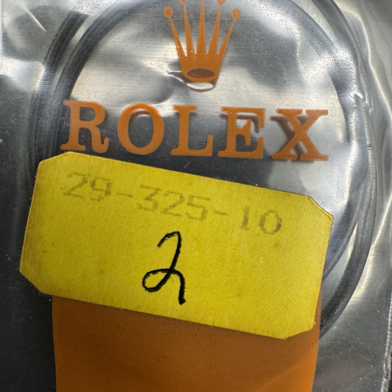(1) Genuine Rolex Case Back Rubber Gasket 29-325-10 NOS 1675 GMT-Master Sport Mo
