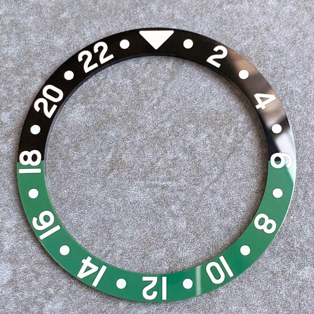 Mods 36.5mm*29.2mm Sapphire/Ceramic/Aluminum Watch Bezel Insert For 38mm Watch