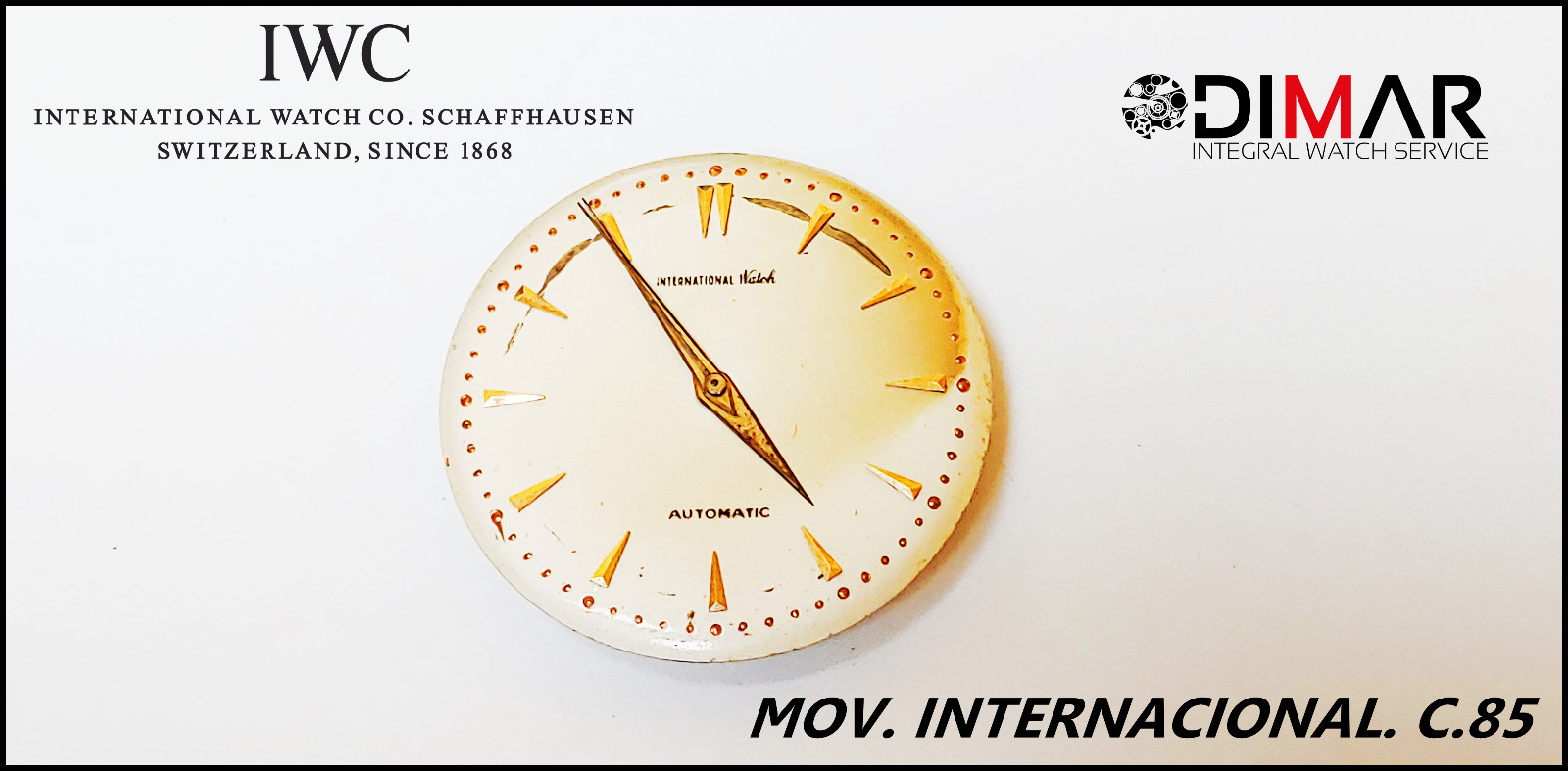 International Movement Watch – IWC C-85 Ref. 1230437, Sphere Diameter 30.5 mm