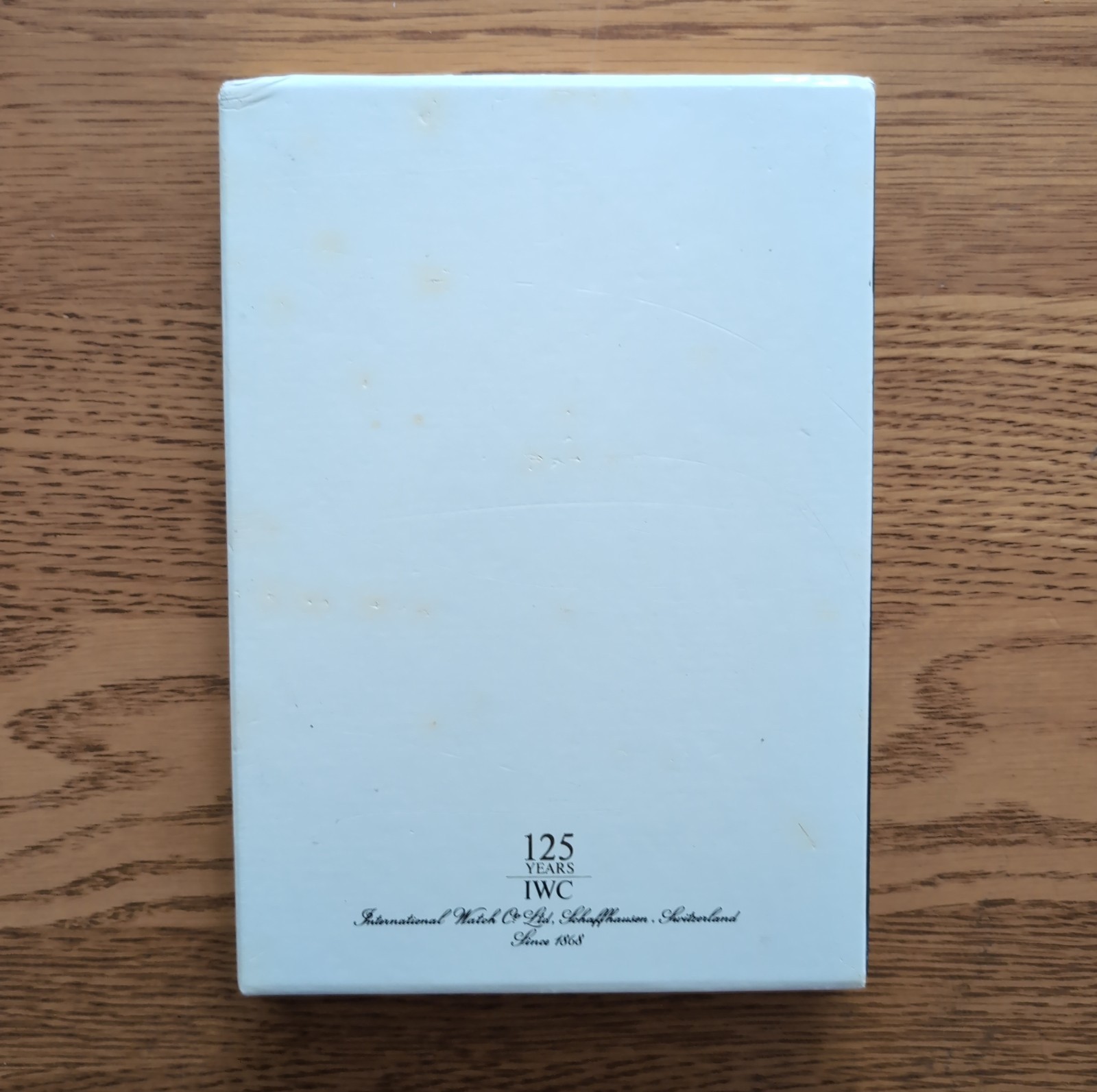International Watch Company Complete Catalogue 125th Anniversary