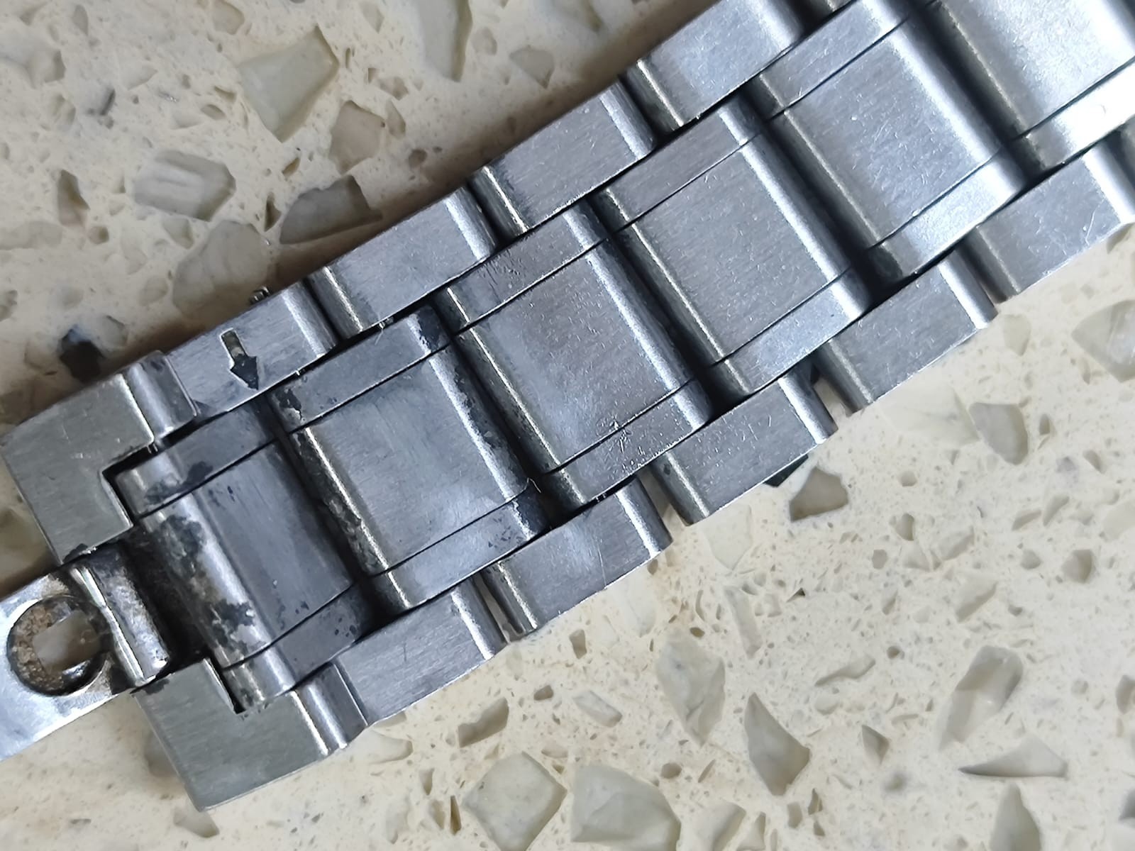 Longines Admiral Chronograph Automatic Part bracelet 20mm without one end link