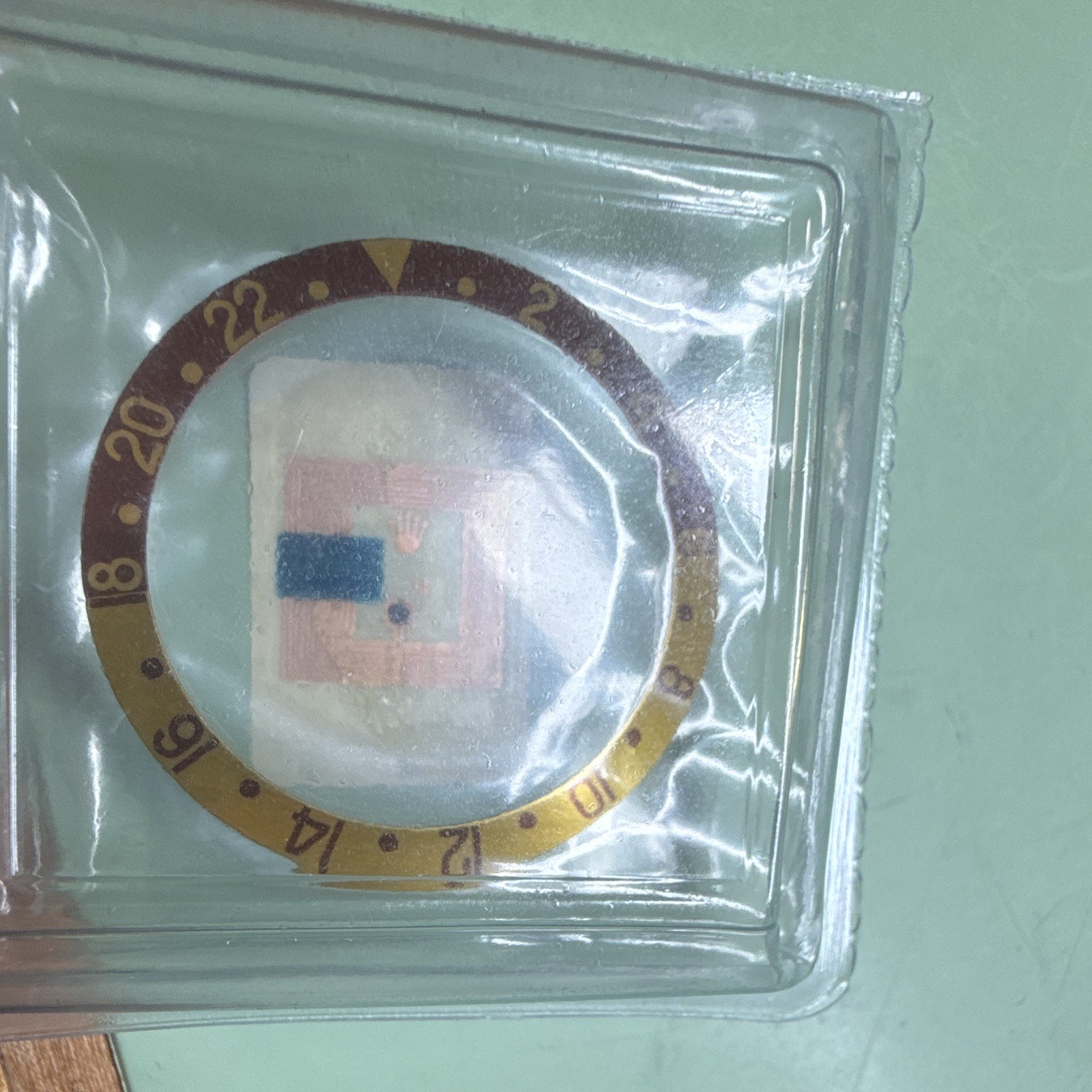 Rolex 16713 Brown/Gold Aluminum Bezel Insert B315-16713-15-A1 Brand New