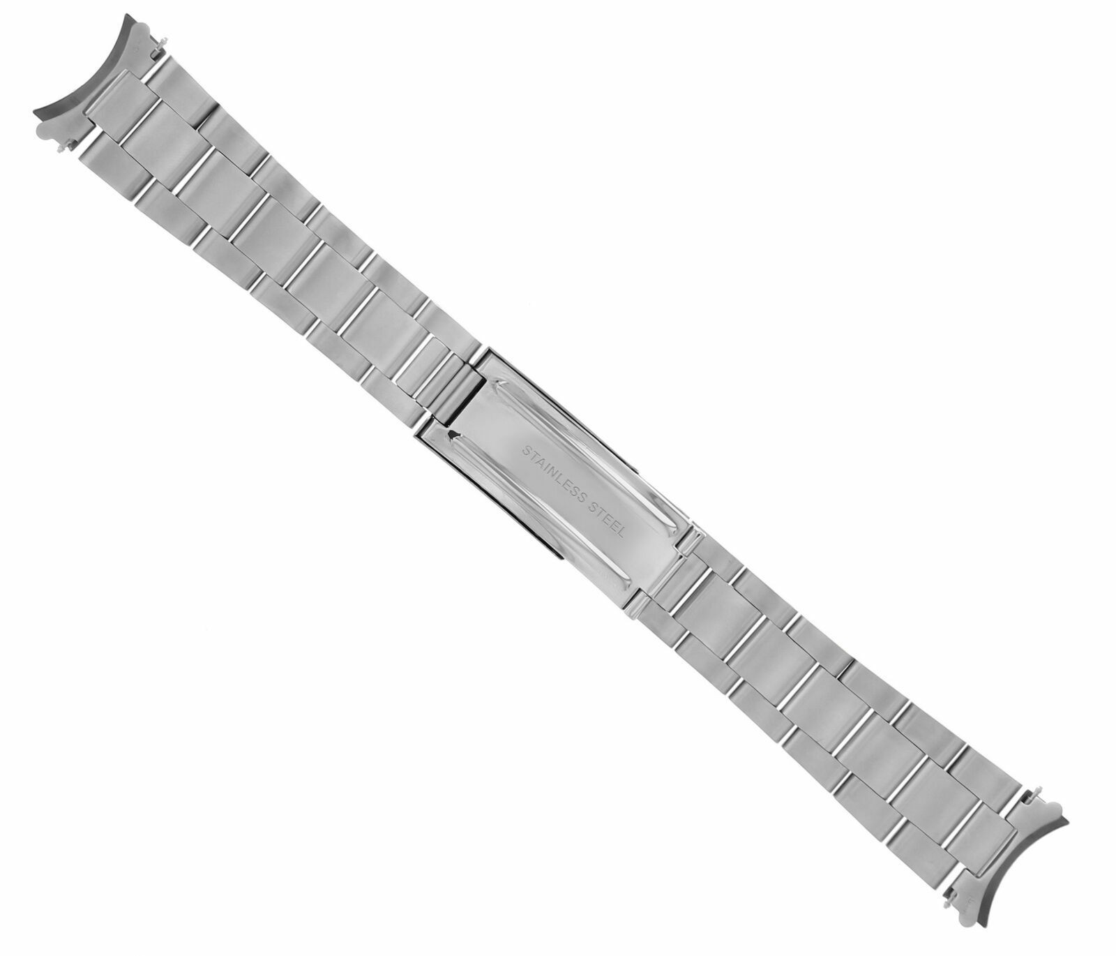 20MM MENS STAINLESS STEEL OYSTER BAND FOR ROLEX SPRING BARS 16760, 16600, 16650