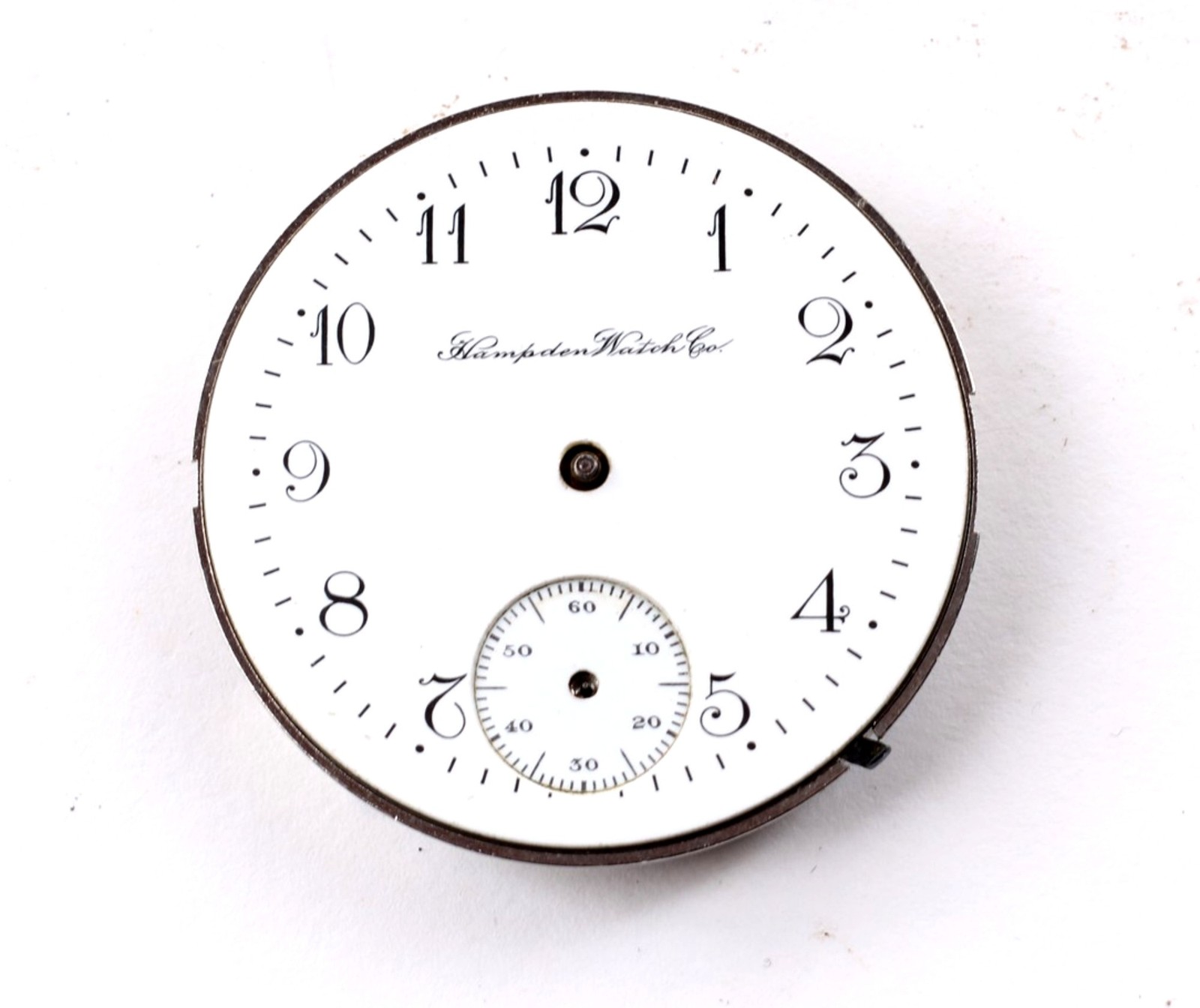 Hampden Champion Pocket Watch Hunt Movement 16 SIZE 7 JEWEL-PC-205