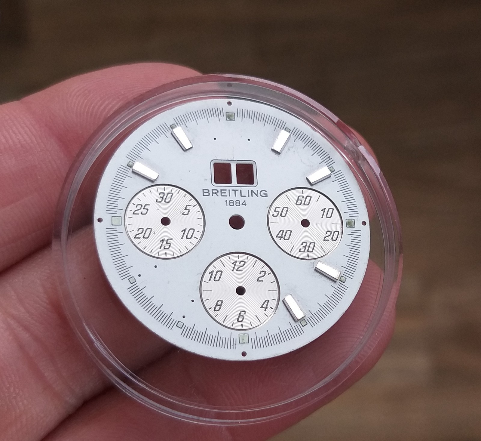 Breitling 1884 Crosswind White Chronograph Dial Ref. A44355