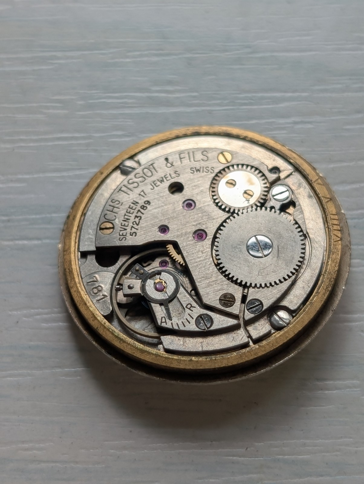 Vintage Tissot 781 Mechanical Watch Movement (Spares/Repairs)