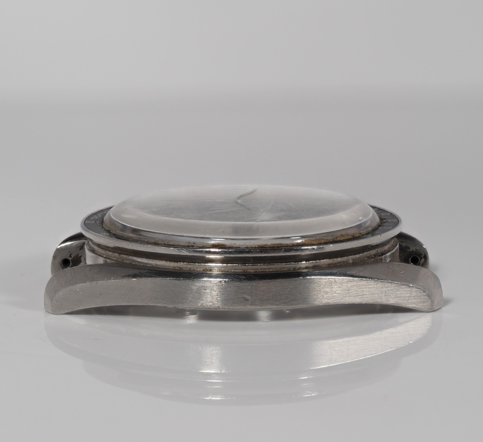 Original Vintage Omega Speedmaster 145.012-67 Mid Case Service Bezel Unpolished