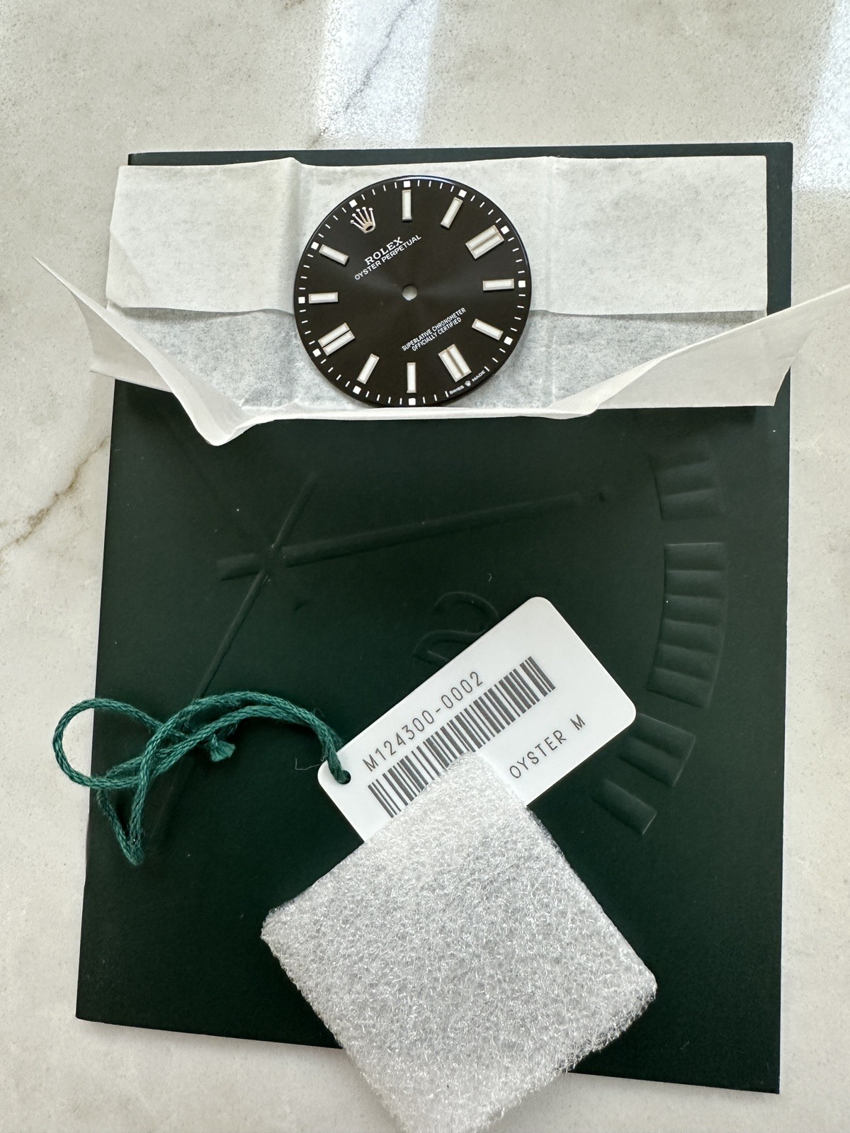 Rolex Oyster Perpetual 41mm Factory Black Stick Dial | Genuine OP41