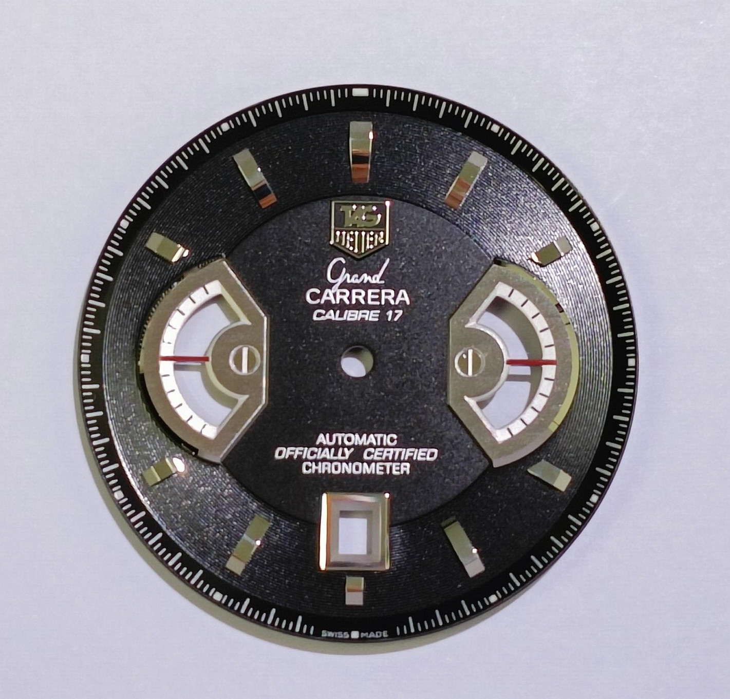 TAG HEUER GRAND CARRERA CHRONOGRAPH WATCH CAV511A BLACK DIAL (NOS & ORIGINAL)