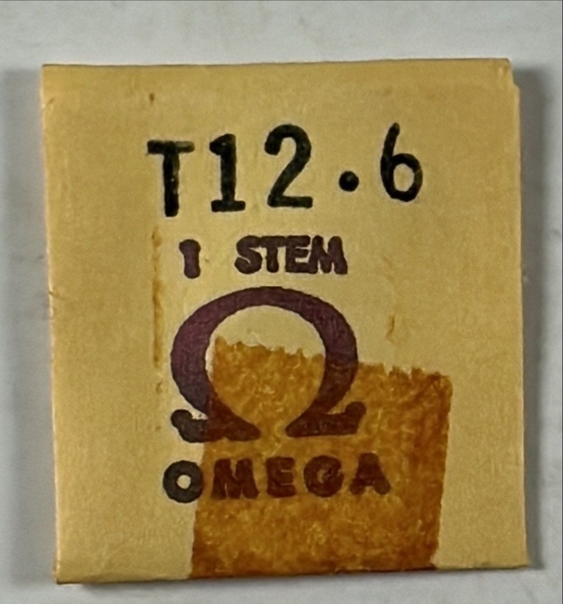 Original Omega Part #1106 Stems Out of Watchmakers EstateMany Variations!