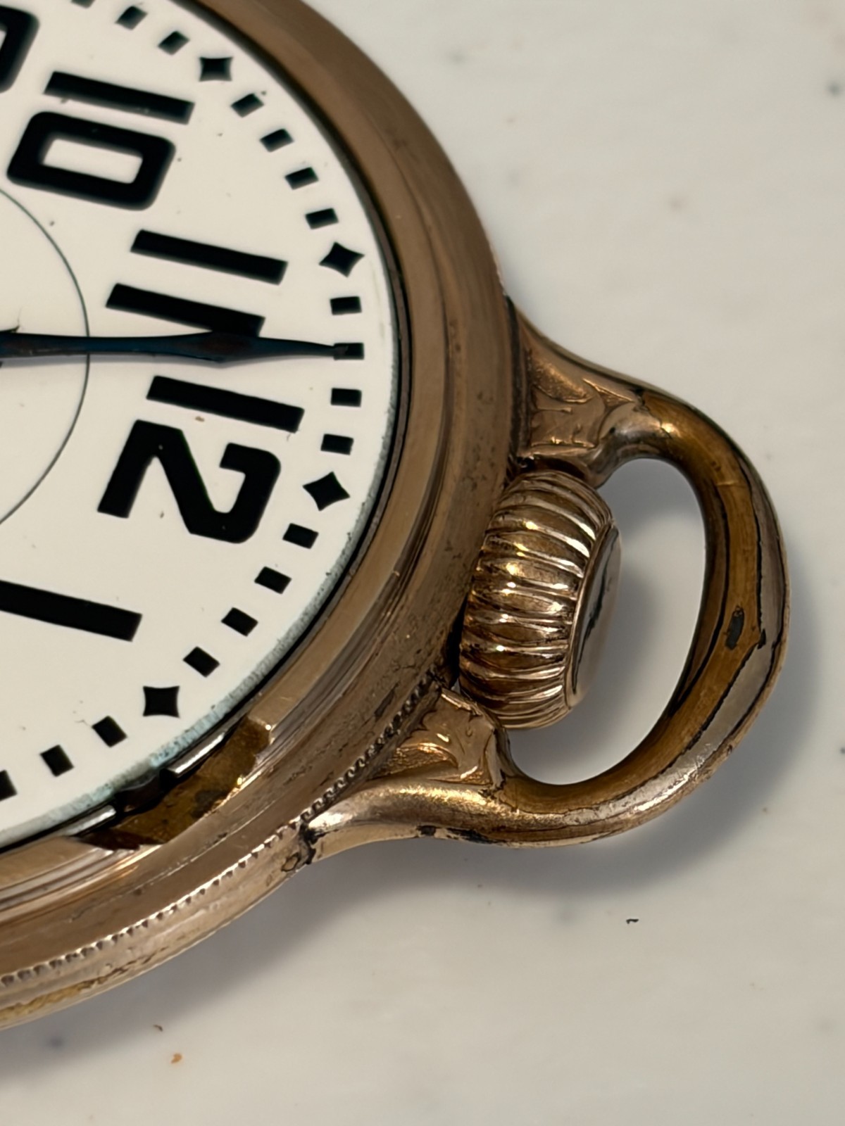 Vintage Waltham 1919 Crescent St. 16S 21J Lever Set Pocket Watch – Very Nice